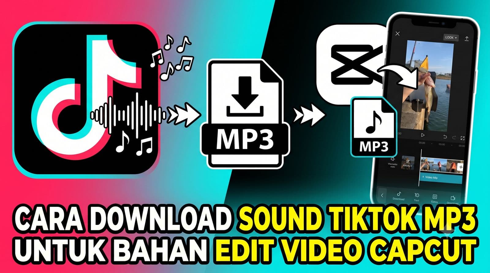 Cara Download Sound TikTok MP3 untuk Bahan Edit Video CapCut